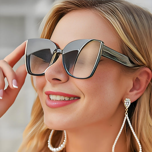 2024 Fashion Ideas: Oversized Cat Eye Sunglasses for Women