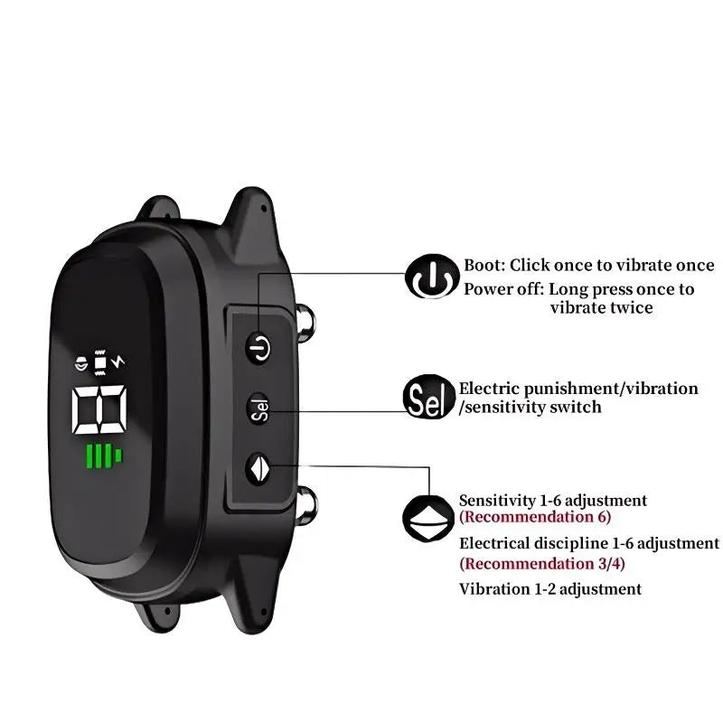 Rechargeable Automatic Anti-Bark Dog Collar