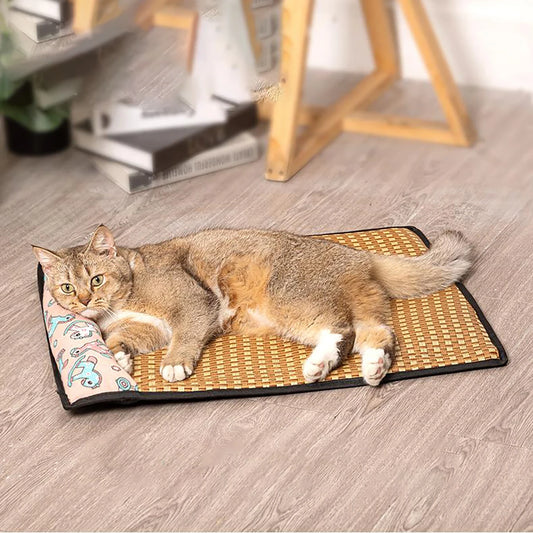 Summer Cooling Ice Mats: Durable Sofa Bed Pad for Small Dogs & Cats