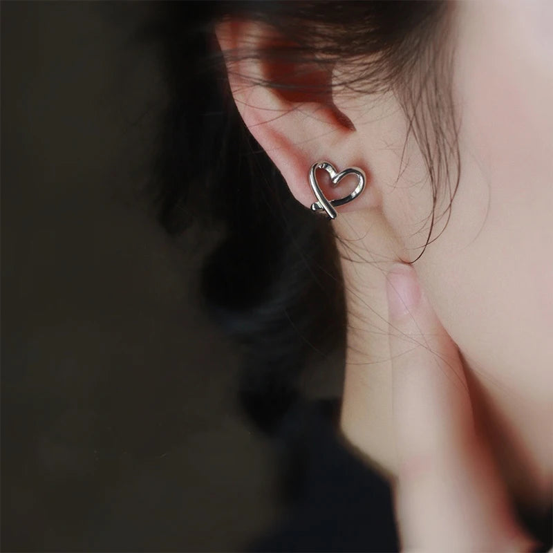 Summer Fashion Ideas: Non-Piercing Silicone Ear Clips Minimalist Stud Earring