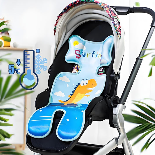 Summer Stroller Cooling Cushion: Soft, Breathable 3D Air Mesh Mat